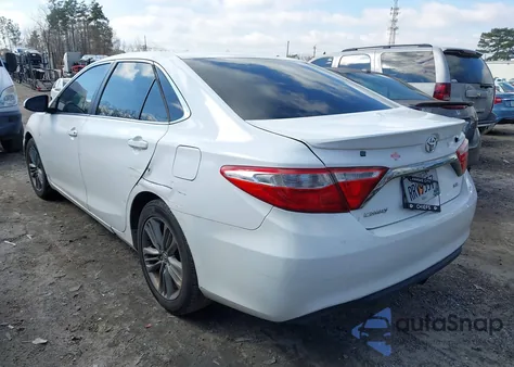 2016 Toyota Camry Se from USA, damaged, VIN 4T1BF1FK8GU211712
